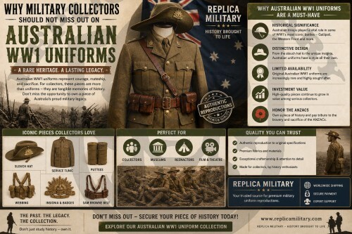Why Military Collectors Should Not Miss Out on Australian WW1 Uniforms