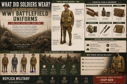 What Did Soldiers Wear? An In-Depth Guide to WW1 Battlefield Uniforms