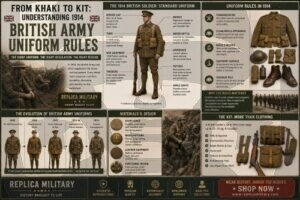 From Khaki to Kit: Understanding 1914 British Army Uniform Rules