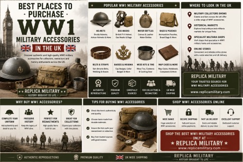 Best Places to Purchase WW1 Military Accessories in the UK