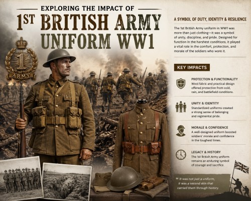 Exploring the Impact of 1st British Army Uniform WW1