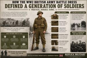 How the WW2 British Army battle dress Defined a Generation of Soldiers
