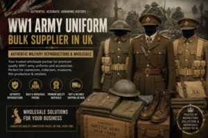 WW1 Army Uniform Bulk Supplier in UK | Authentic Military Reproductions & Wholesale