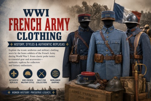 WWI French Army Clothing: History, Styles & Authentic Replicas