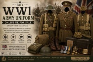 Buy WW1 Army Uniform Online UK for Sale – Collector’s Essentials
