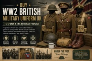 Buy WW2 British Military Uniform UK – Step Back in Time with Quality Replicas