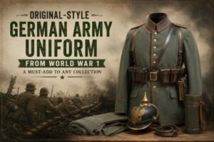 Original-Style German Army Uniform from World War 1: A Must-Add to Any Collection