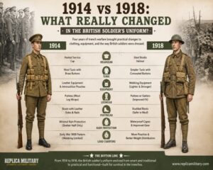 1914 vs 1918: What Really Changed in the British Soldier’s Uniform?