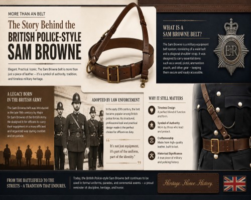 More than an Belt The Story Behind the British Police-style Sam Browne
