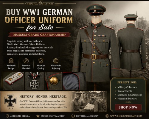 Buy WW1 german officer uniform for sale | Museum-Grade Craftsmanship