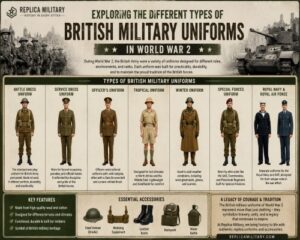 Exploring the Different Types of British Military Uniforms in World War 2