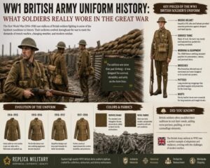WW1 British Army Uniform History: What Soldiers Really Wore in the Great War