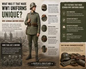 What was it that made WW1 Uniforms Unique? WW1 German Uniform Unique