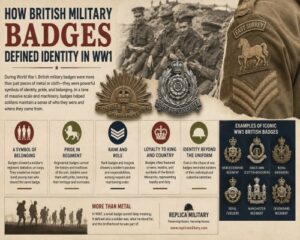 How British military badges defined identity in WW1