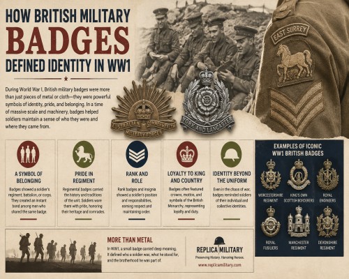 How British military badges defined identity in WW1