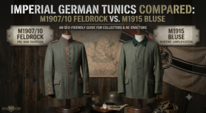 Imperial German Tunics (M1907/10 vs M1915)